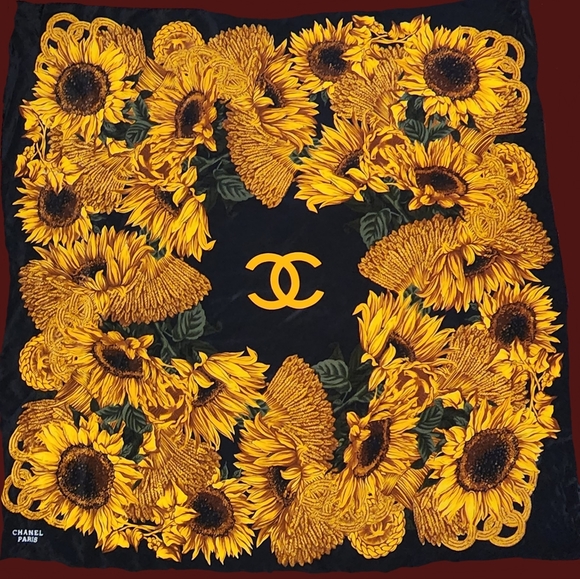 CHANEL Accessories - CHANEL | Vintage Silk Scarf